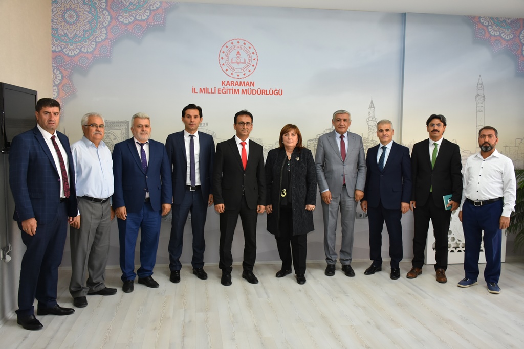 MEB Meslekî ve Teknik Eğitim Genel Müdürü Nazan Şener, Karaman’da Okulları Ziyaret Etti