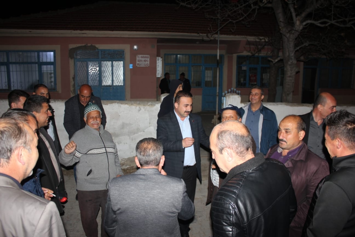 Mesut Soyfidan Karaman’da gidilmedik yer bırakmıyor