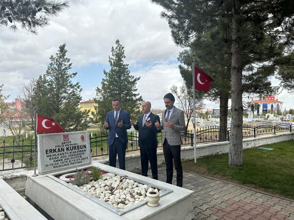 Mahmut Ünüvar kentte görevli tüm polisleri ziyaret etti