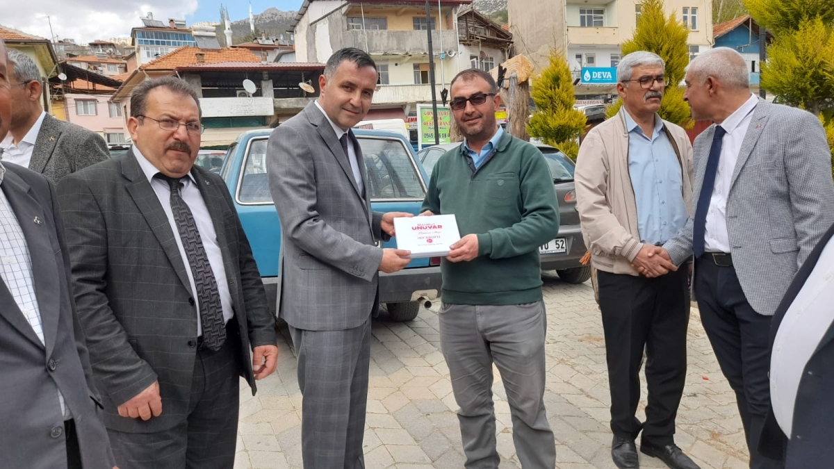 Mahmut Ünüvar: ‘’Ermenek zeytini markalaşacak’’