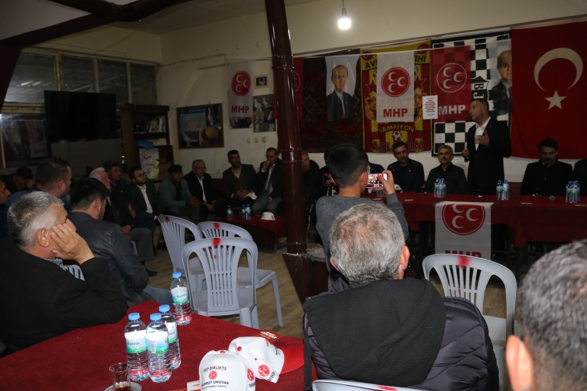 ÜNÜVAR: ‘’BÖLGENİN, KENDİ GELECEĞİNİ PLANLAMA ÖZELLİĞİNİ YENİDEN KAZANDIRACAĞIZ’’