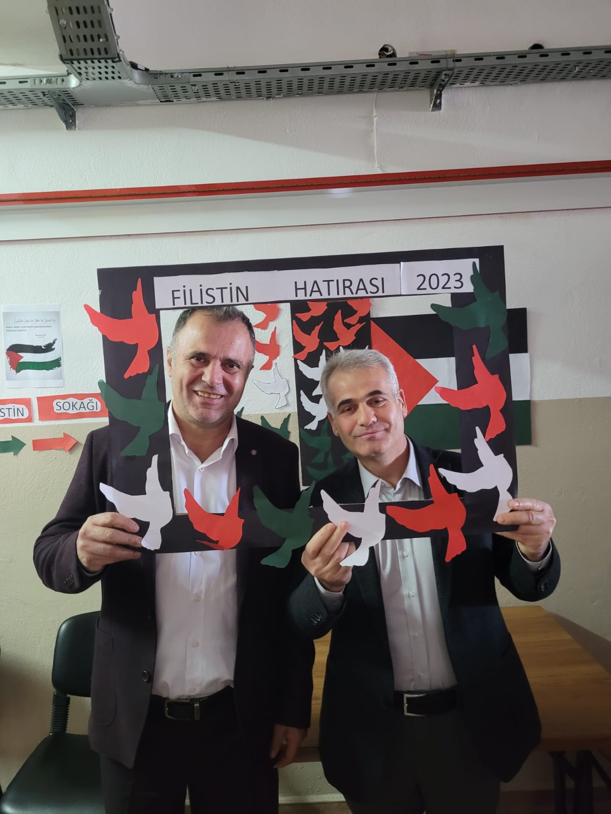 Şehit Oğuzhan Küçük Ortaokulu'nda Filistin İçin Anlamlı Etkinlik