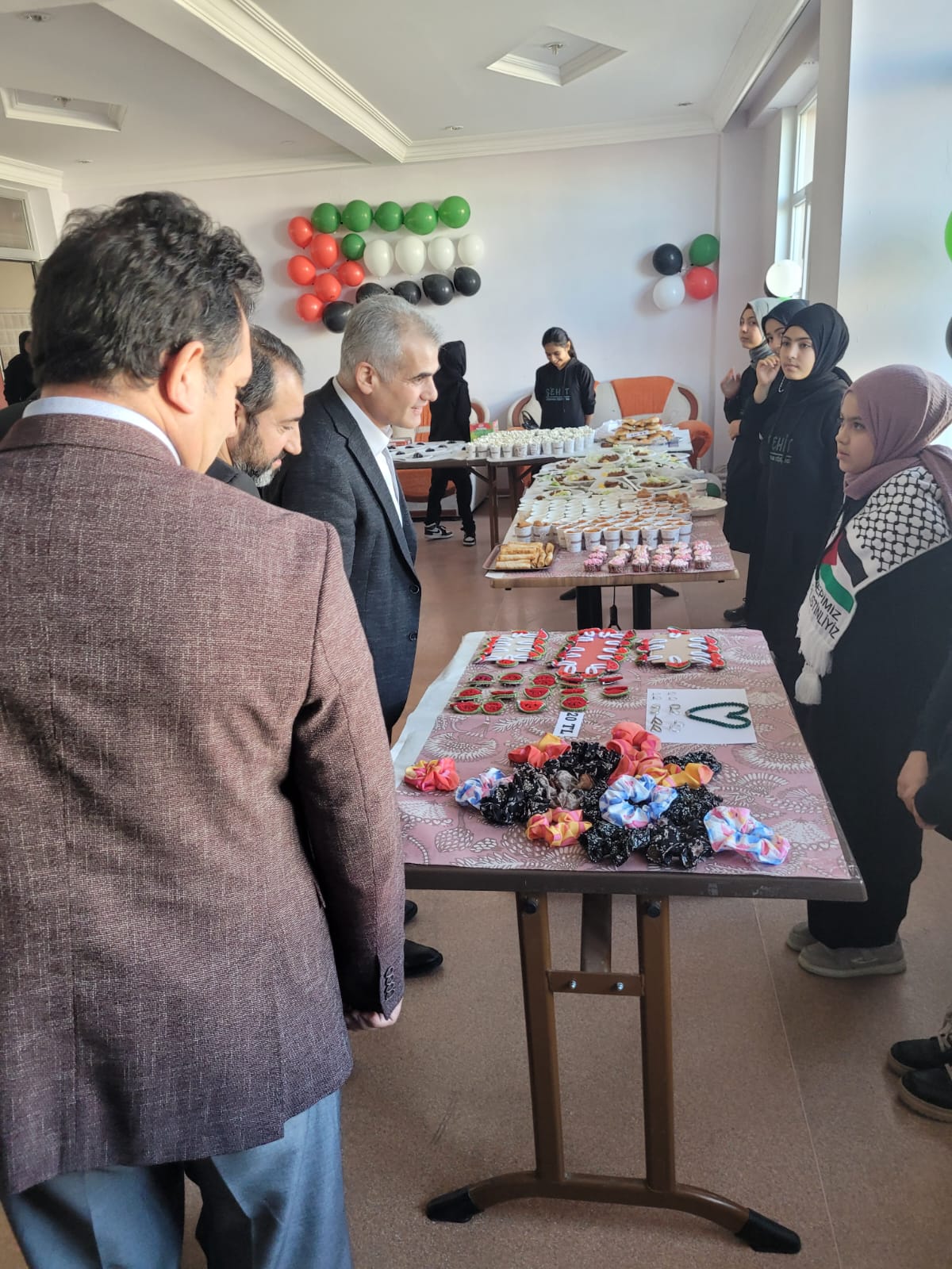 Şehit Oğuzhan Küçük Ortaokulu'nda Filistin İçin Anlamlı Etkinlik