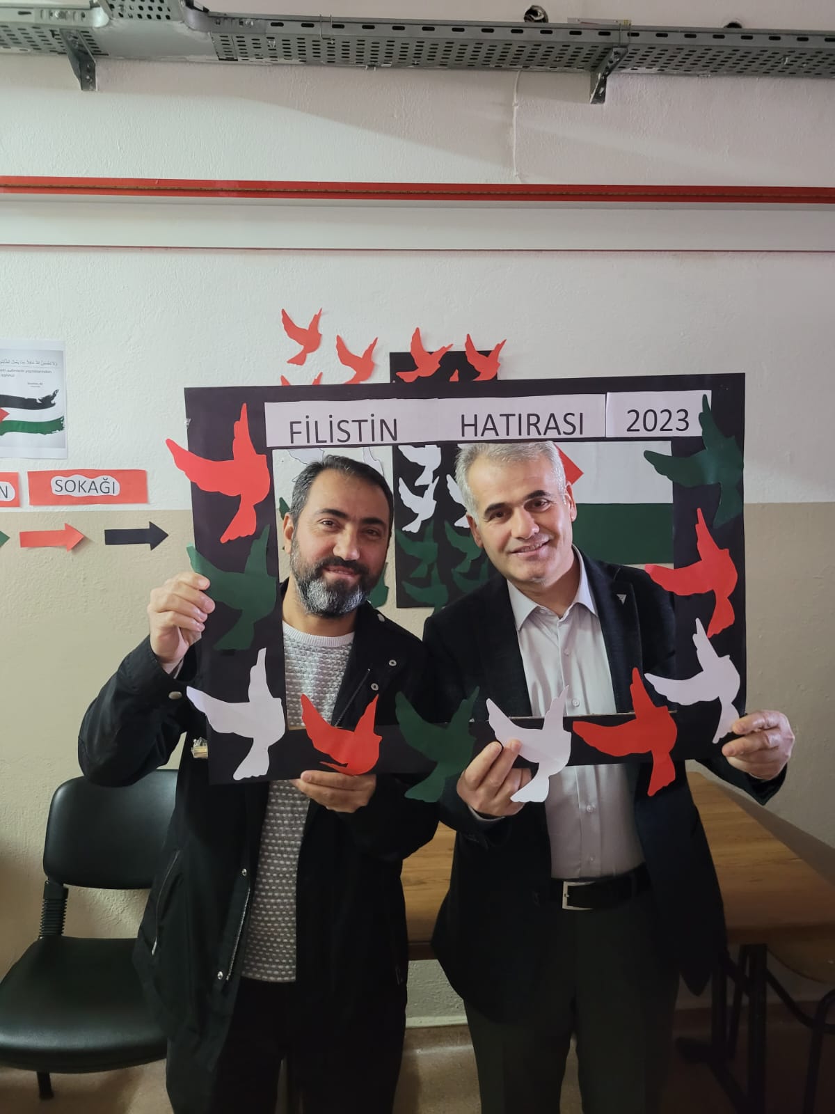 Şehit Oğuzhan Küçük Ortaokulu'nda Filistin İçin Anlamlı Etkinlik