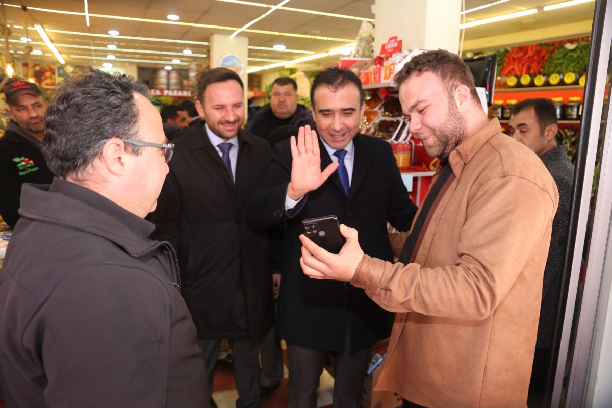 Savaş Kalaycı, Halkın Sevgi ve Desteğiyle Karşılandı