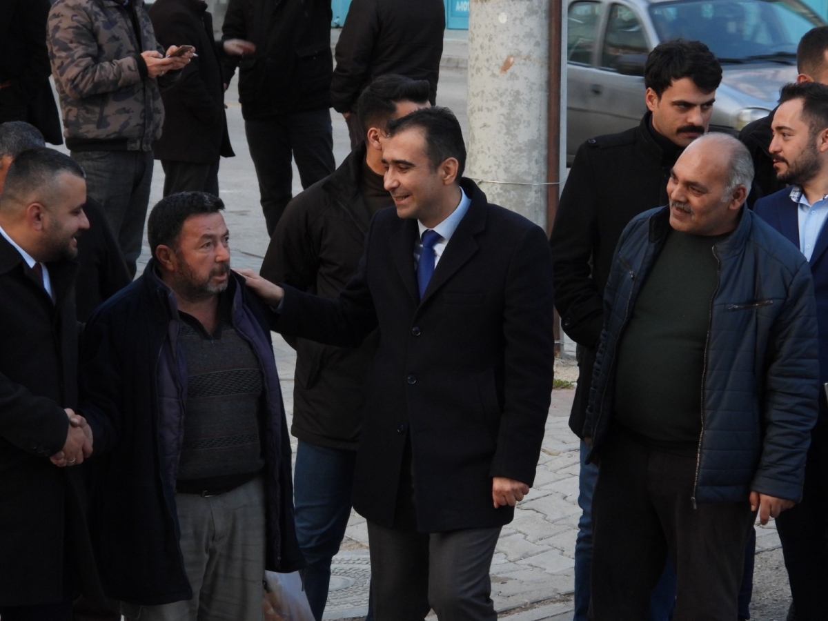 Savaş Kalaycı, Halkın Sevgi ve Desteğiyle Karşılandı