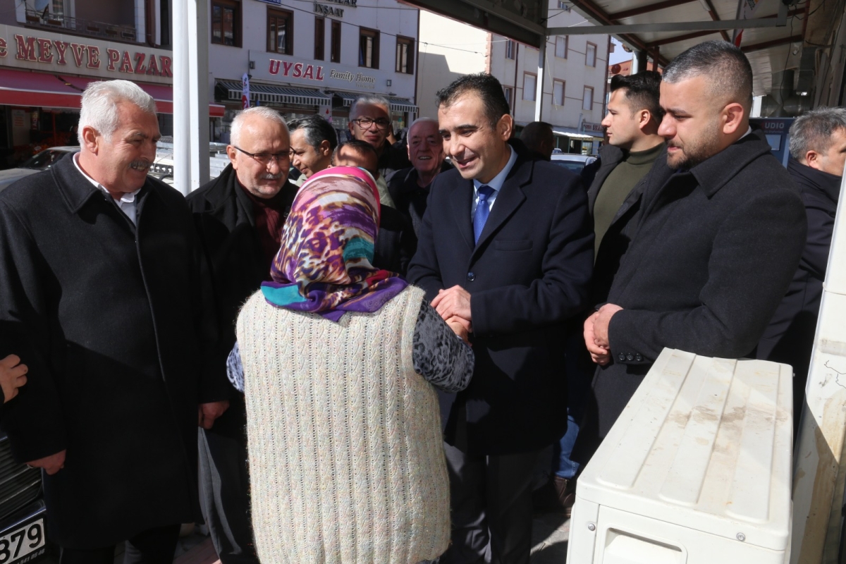 Savaş Kalaycı, Halkın Sevgi ve Desteğiyle Karşılandı