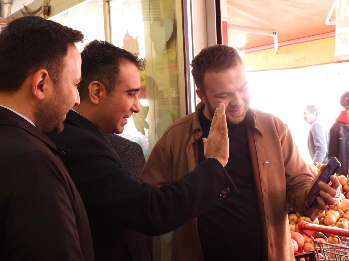 Savaş Kalaycı, Halkın Sevgi ve Desteğiyle Karşılandı