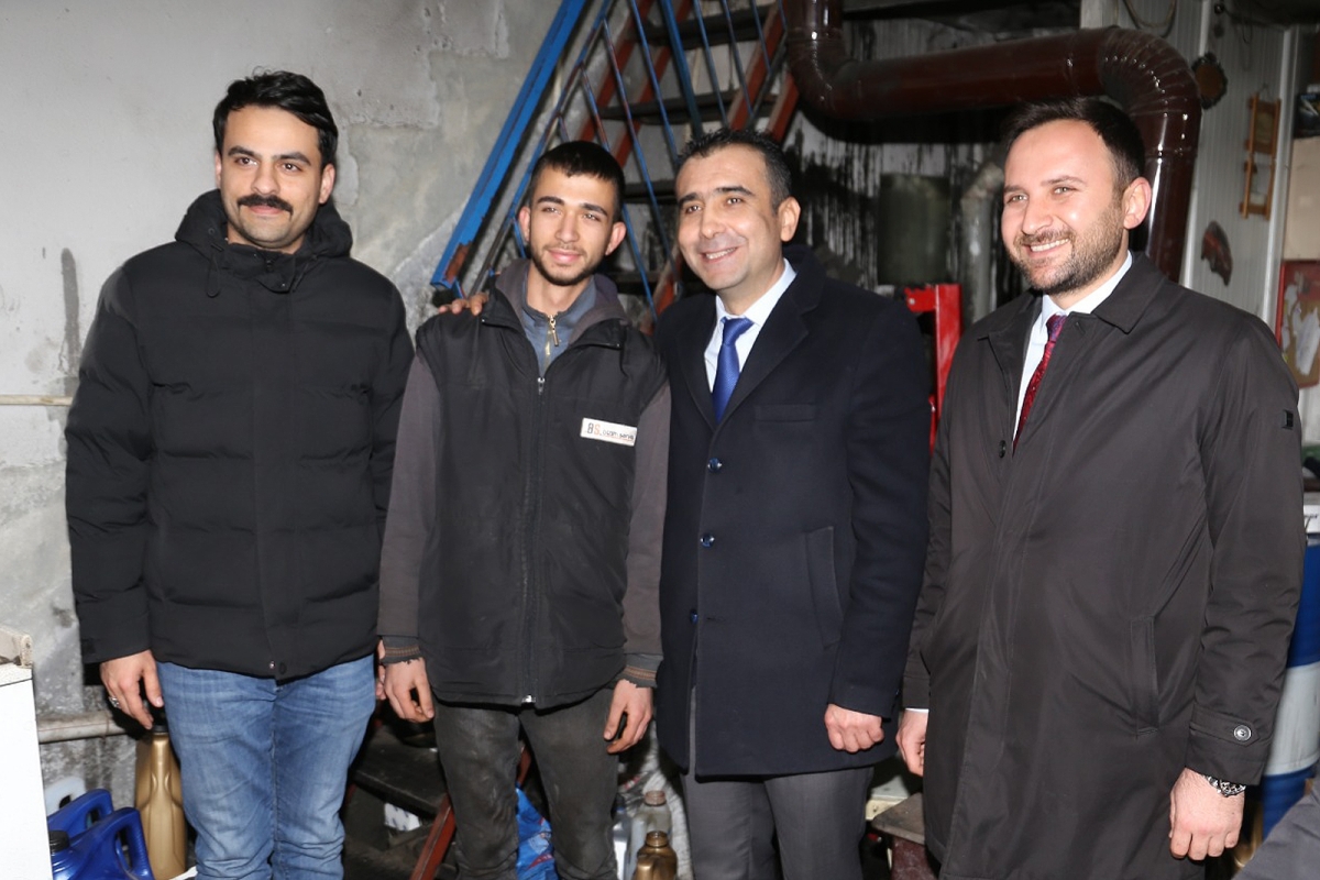 Başkan Kalaycı, Sanayi Sitesi Ziyaretiyle Esnafın Taleplerini Dinledi