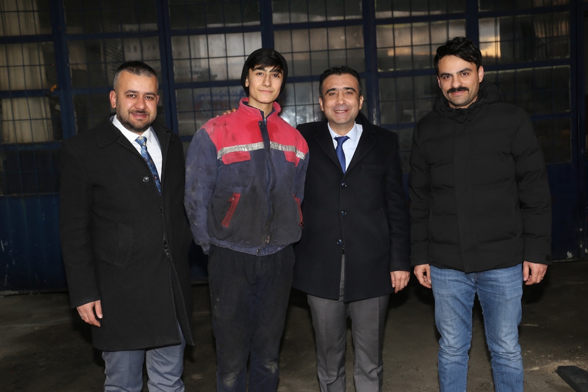 Başkan Kalaycı, Sanayi Sitesi Ziyaretiyle Esnafın Taleplerini Dinledi