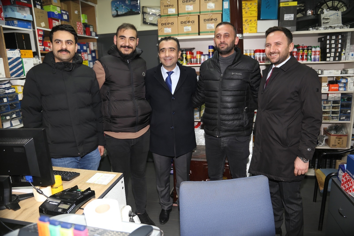 Başkan Kalaycı, Sanayi Sitesi Ziyaretiyle Esnafın Taleplerini Dinledi
