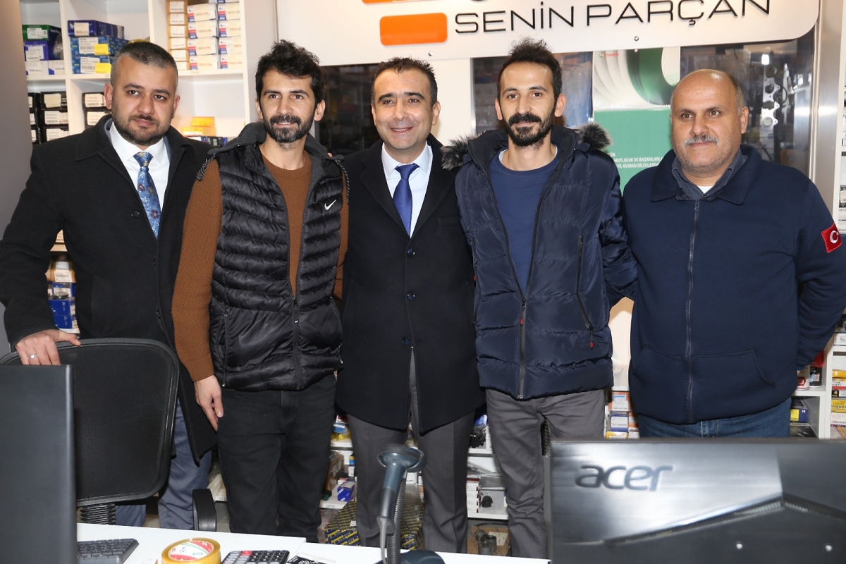 Başkan Kalaycı, Sanayi Sitesi Ziyaretiyle Esnafın Taleplerini Dinledi