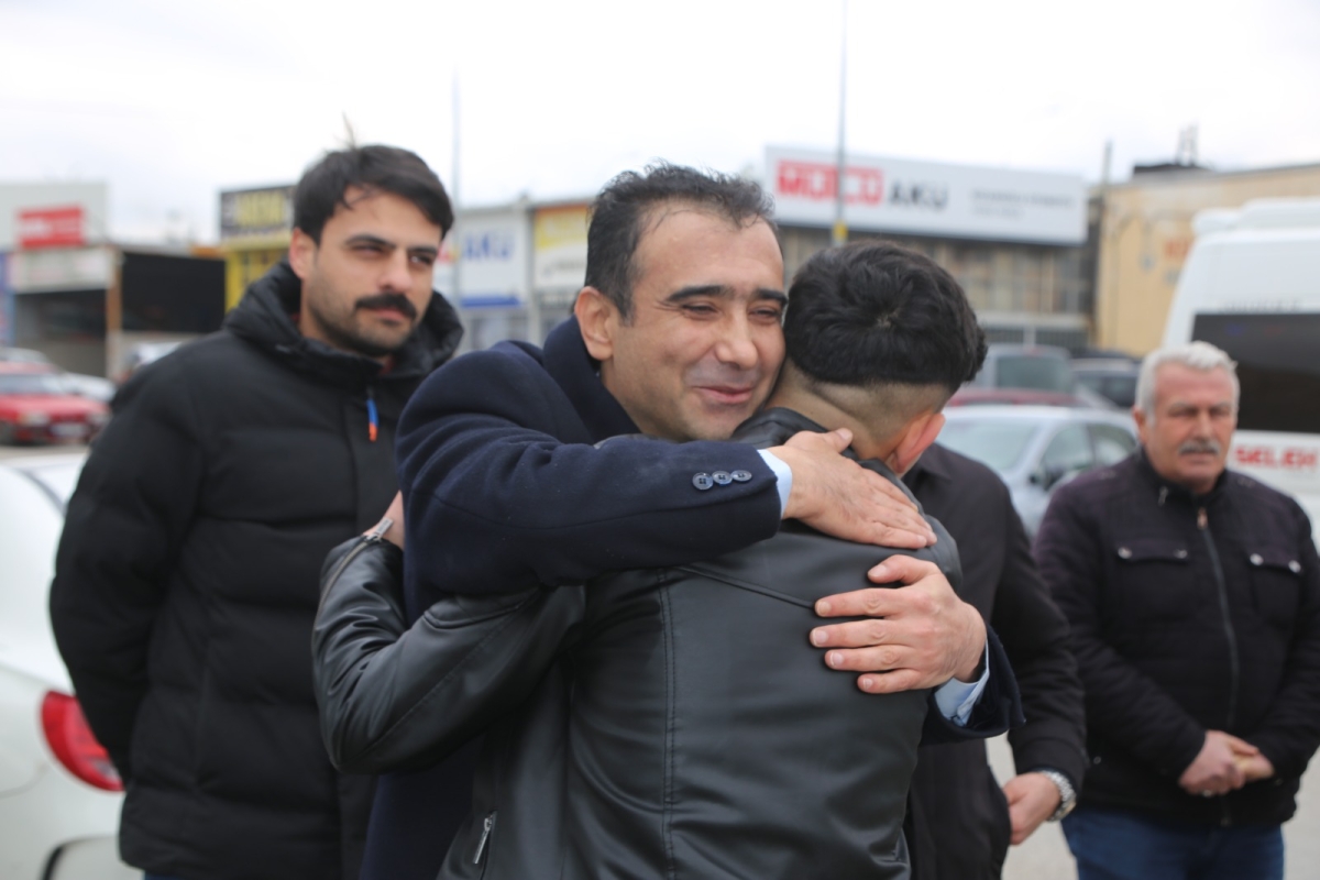 Belediye Başkanı Kalaycı, Yeni Sanayi Sitesinde Esnaf Ziyaretlerini Sürdürüyor