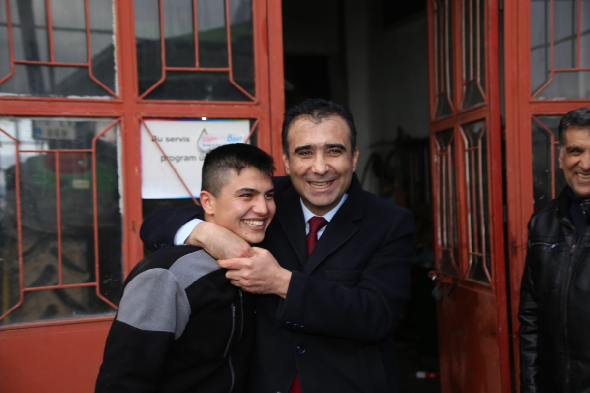 Belediye Başkanı Kalaycı, Yeni Sanayi Sitesinde Esnaf Ziyaretlerini Sürdürüyor