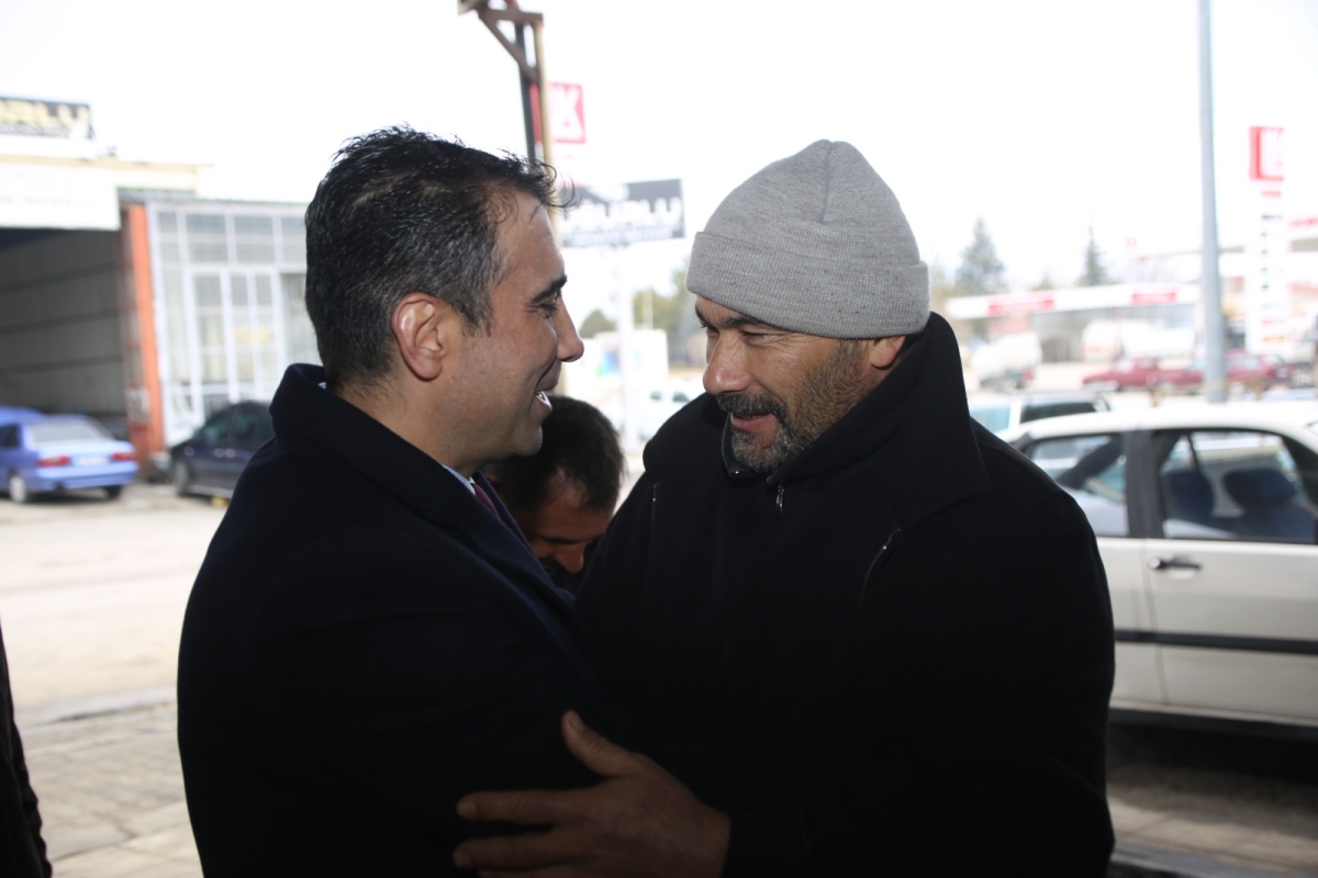 Belediye Başkanı Kalaycı, Yeni Sanayi Sitesinde Esnaf Ziyaretlerini Sürdürüyor