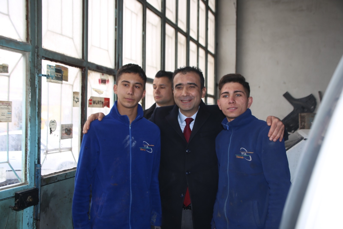 Belediye Başkanı Kalaycı, Yeni Sanayi Sitesinde Esnaf Ziyaretlerini Sürdürüyor