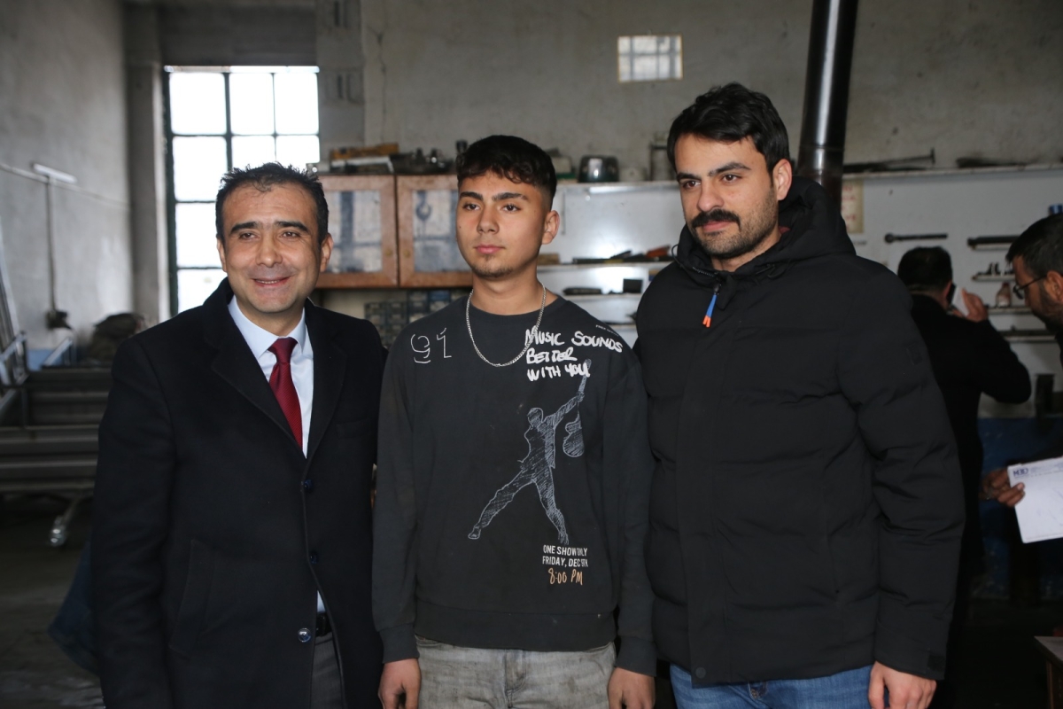 Belediye Başkanı Kalaycı, Yeni Sanayi Sitesinde Esnaf Ziyaretlerini Sürdürüyor