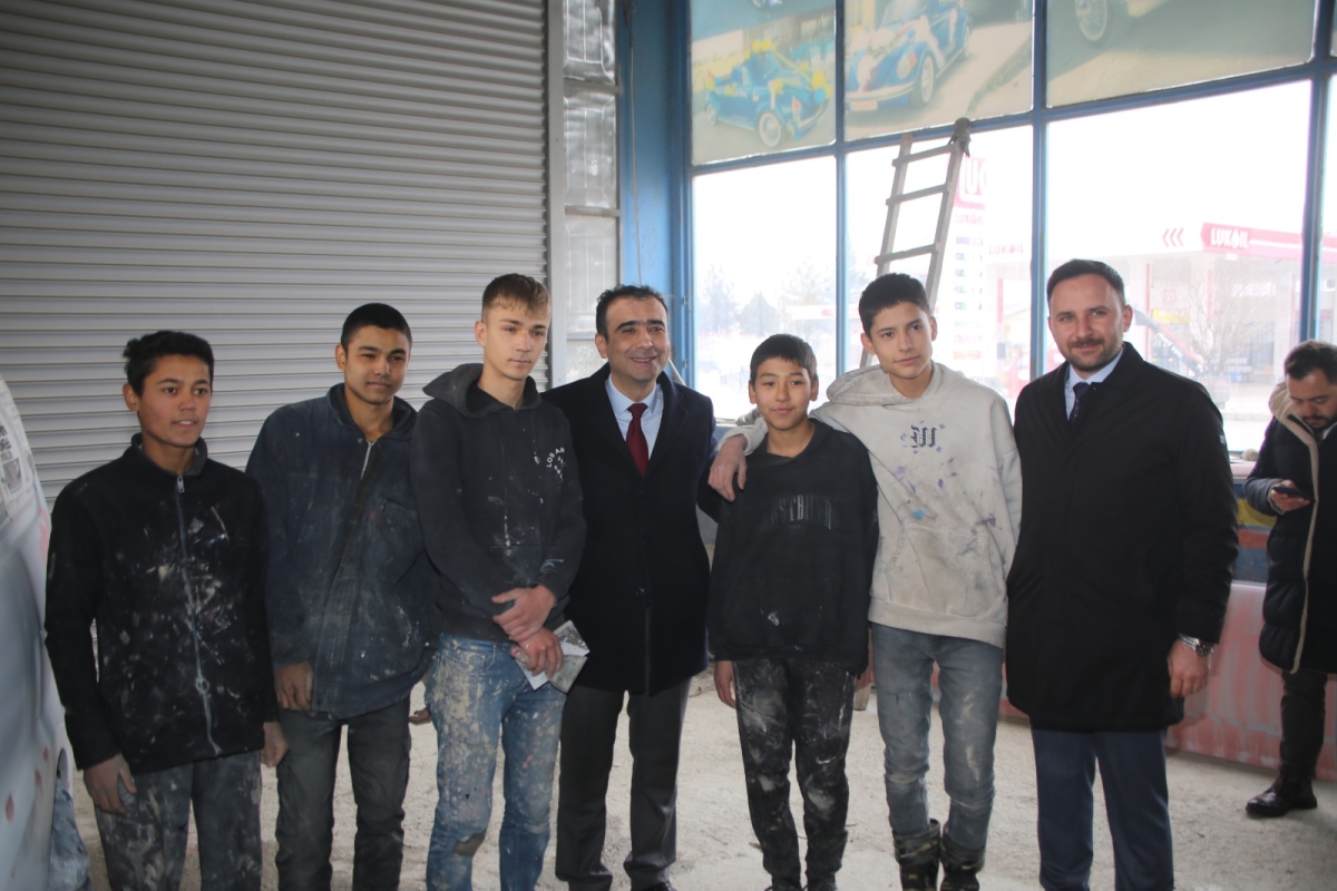 Belediye Başkanı Kalaycı, Yeni Sanayi Sitesinde Esnaf Ziyaretlerini Sürdürüyor