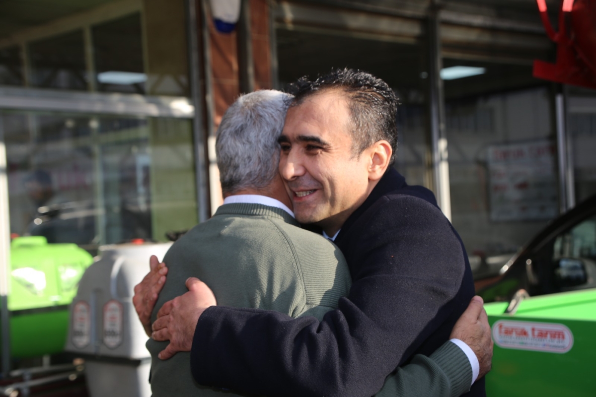 Belediye Başkanı Kalaycı, Yeni Sanayi Sitesinde Esnaf Ziyaretlerini Sürdürüyor