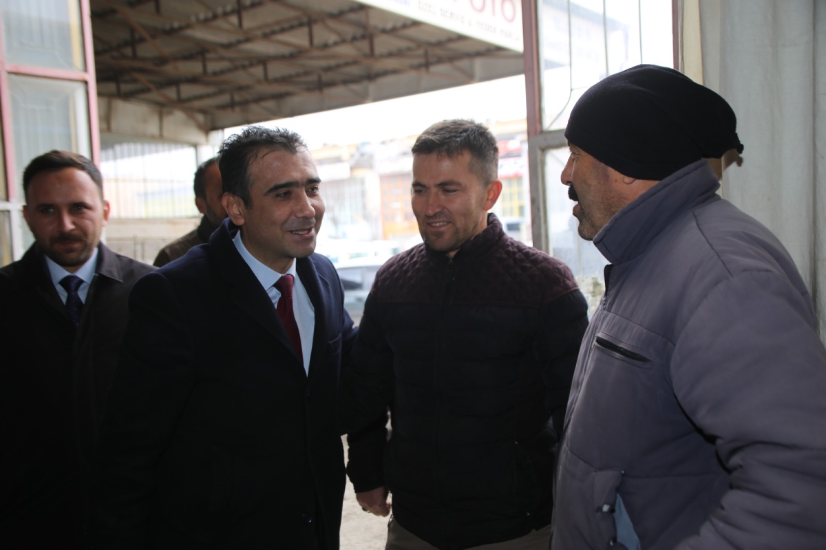 Belediye Başkanı Kalaycı, Yeni Sanayi Sitesinde Esnaf Ziyaretlerini Sürdürüyor