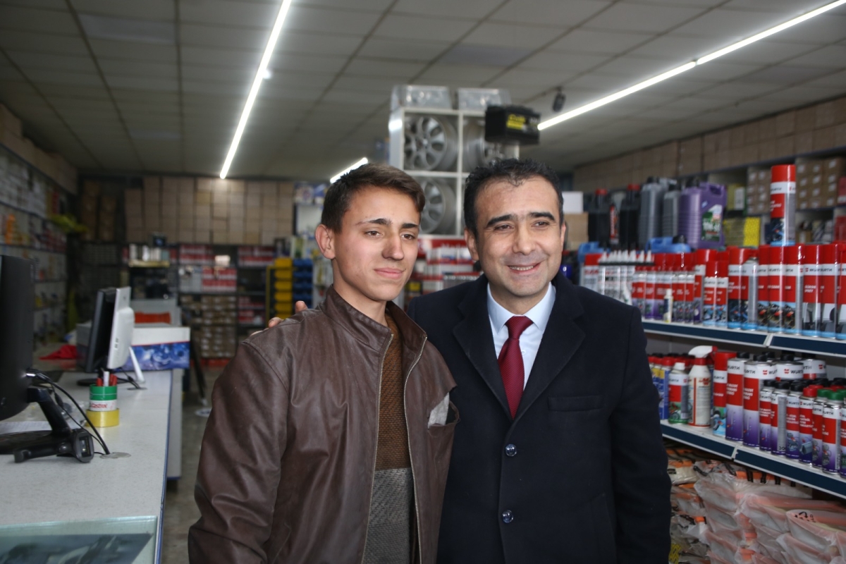 Belediye Başkanı Kalaycı, Yeni Sanayi Sitesinde Esnaf Ziyaretlerini Sürdürüyor
