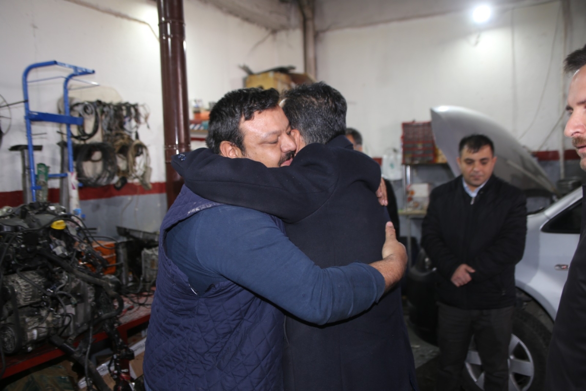 Belediye Başkanı Kalaycı, Yeni Sanayi Sitesinde Esnaf Ziyaretlerini Sürdürüyor
