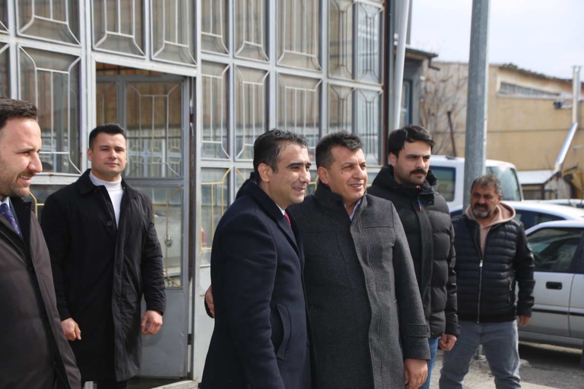 Belediye Başkanı Kalaycı, Yeni Sanayi Sitesinde Esnaf Ziyaretlerini Sürdürüyor