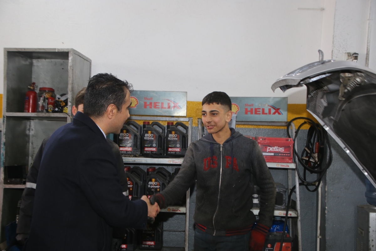 Belediye Başkanı Kalaycı, Yeni Sanayi Sitesinde Esnaf Ziyaretlerini Sürdürüyor