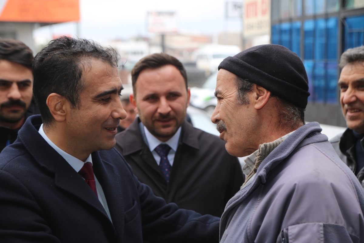 Belediye Başkanı Kalaycı, Yeni Sanayi Sitesinde Esnaf Ziyaretlerini Sürdürüyor
