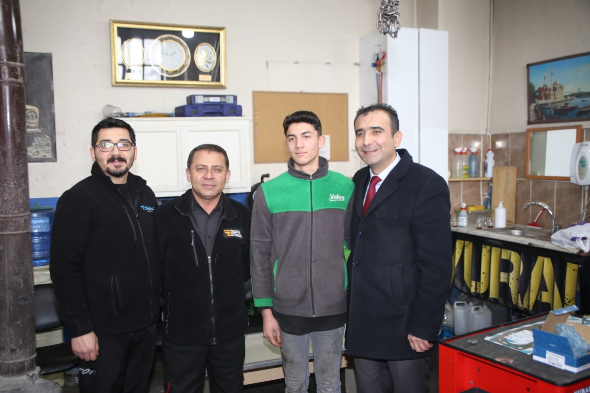 Belediye Başkanı Kalaycı, Yeni Sanayi Sitesinde Esnaf Ziyaretlerini Sürdürüyor