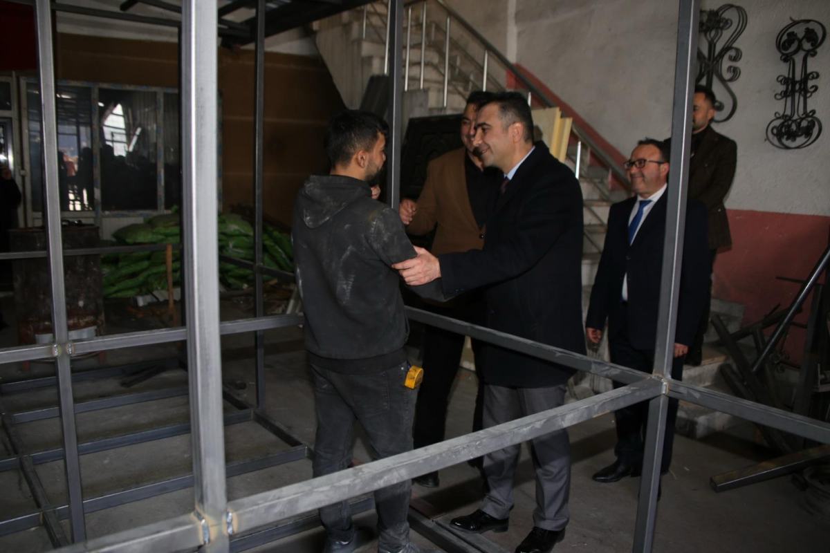Başkan Kalaycı, Halkın Sevgisiyle Karşılanıyor