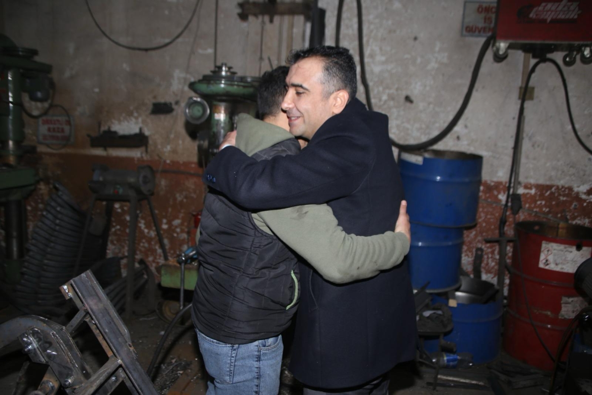 Başkan Kalaycı, Halkın Sevgisiyle Karşılanıyor