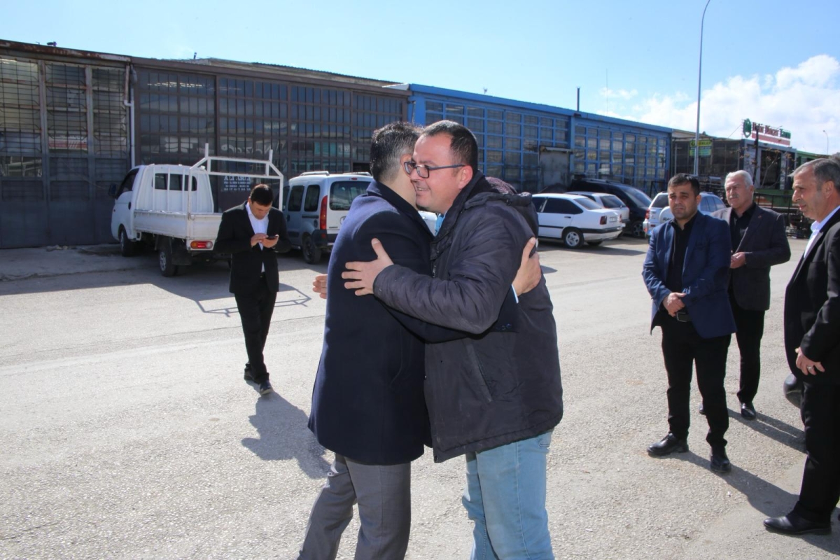 Başkan Kalaycı, Halkın Sevgisiyle Karşılanıyor