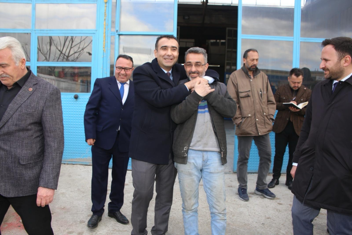 Başkan Kalaycı, Halkın Sevgisiyle Karşılanıyor