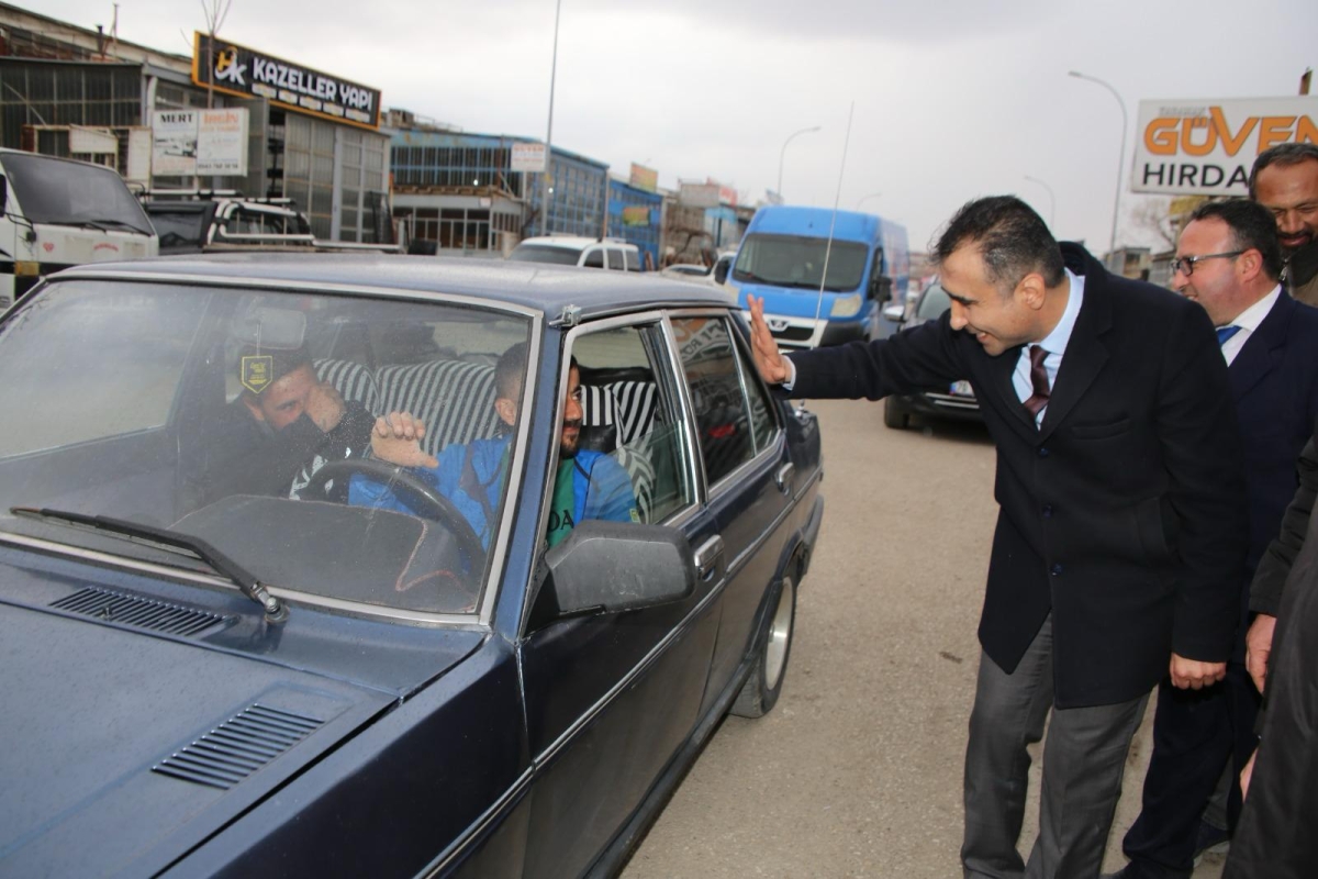 Başkan Kalaycı, Halkın Sevgisiyle Karşılanıyor