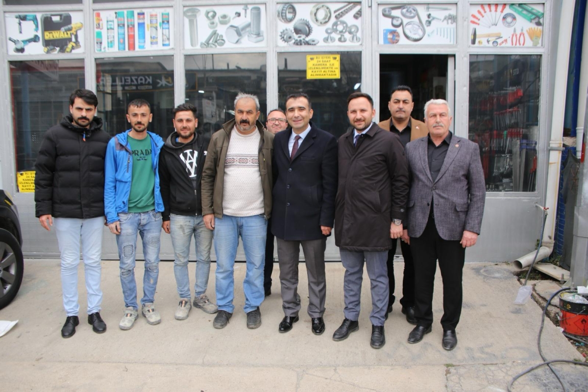 Başkan Kalaycı, Halkın Sevgisiyle Karşılanıyor