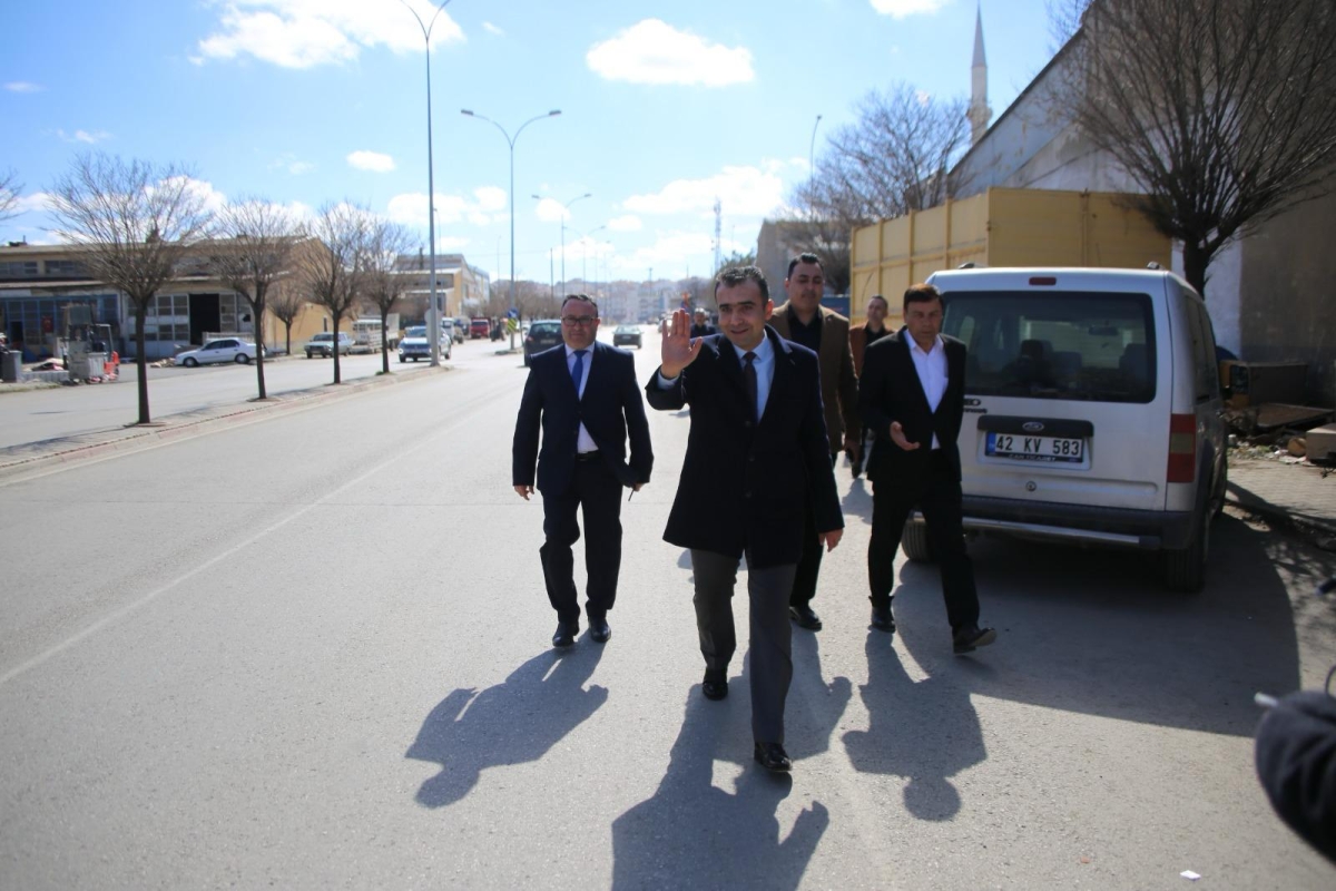 Başkan Kalaycı, Halkın Sevgisiyle Karşılanıyor