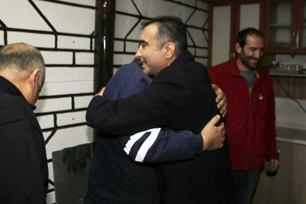 Başkan Kalaycı, Halkın Sevgisiyle Karşılanıyor