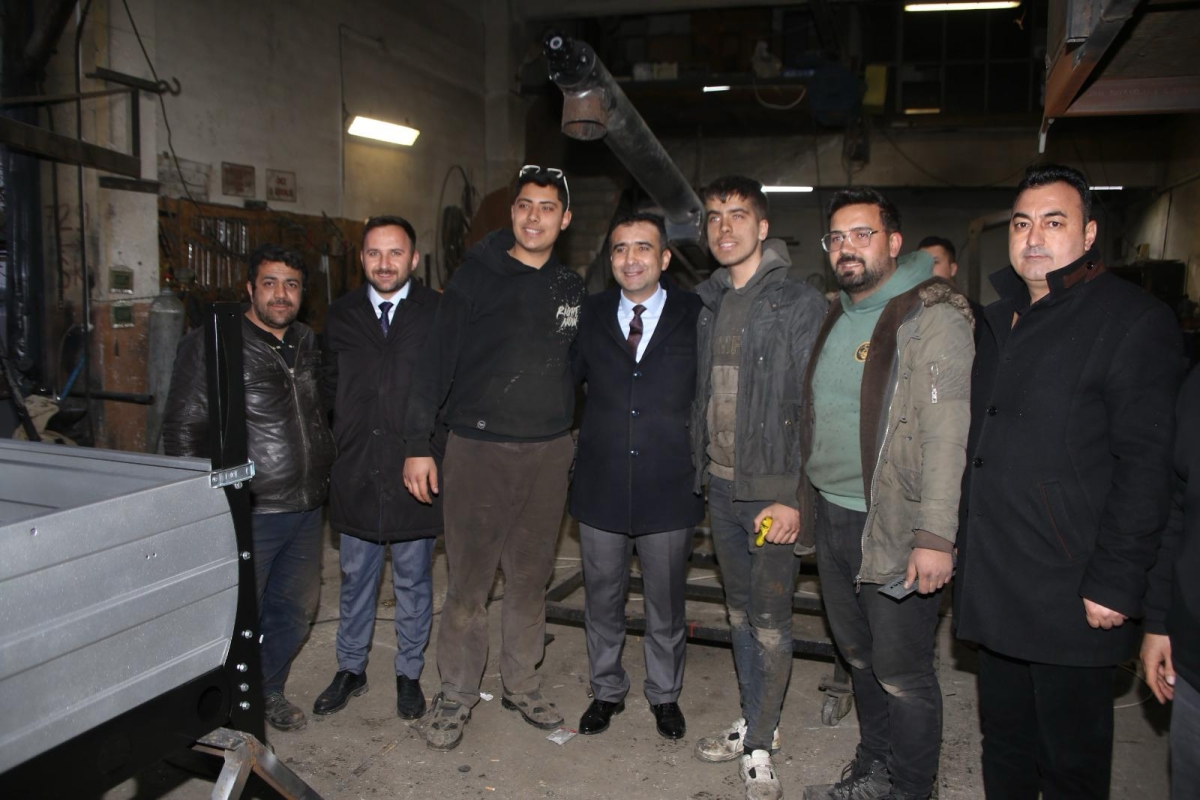 Başkan Kalaycı, Halkın Sevgisiyle Karşılanıyor