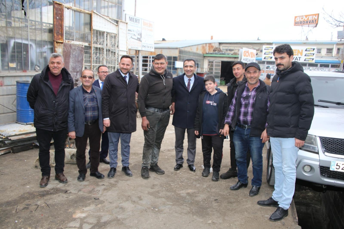 Başkan Kalaycı, Halkın Sevgisiyle Karşılanıyor