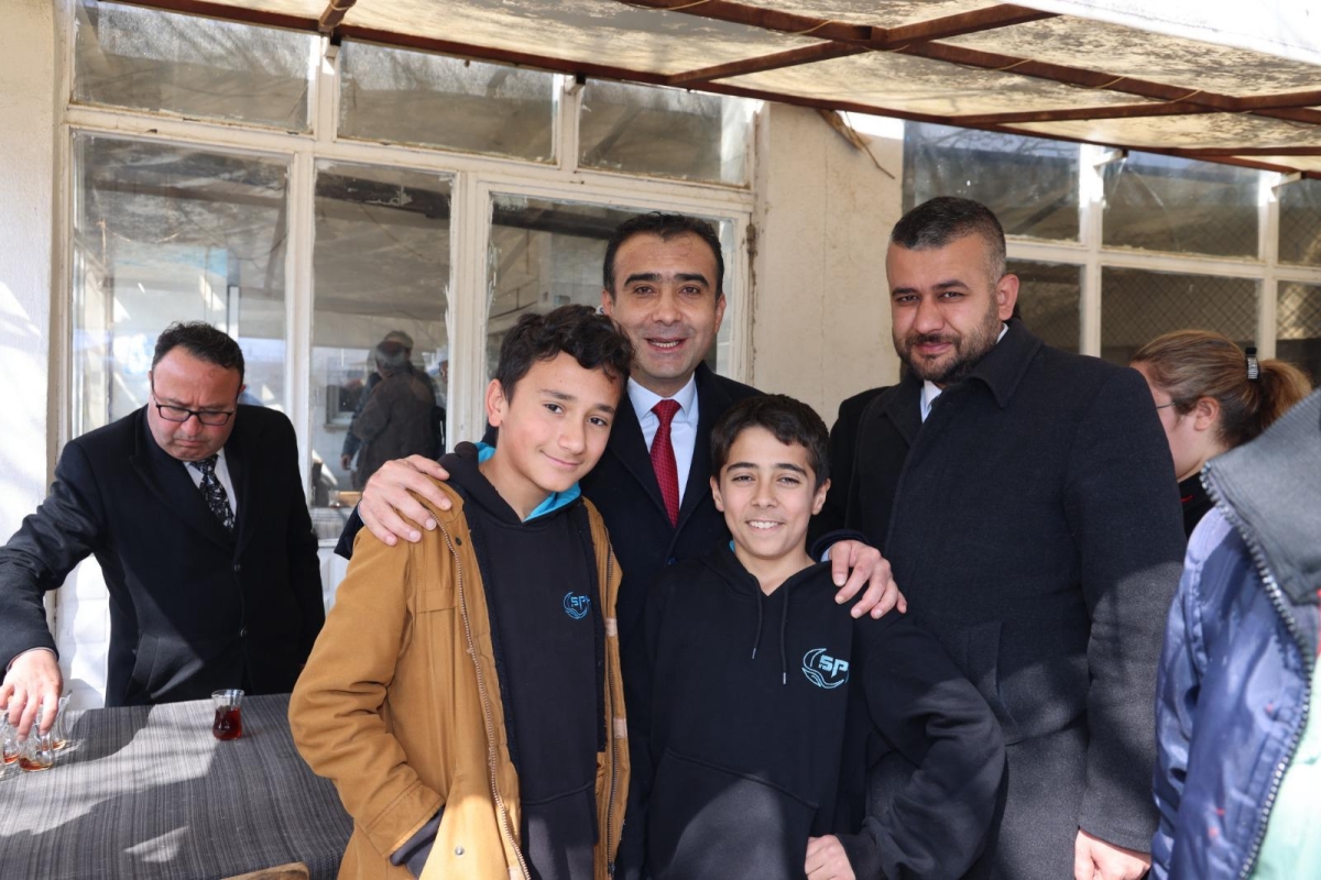 BAŞKAN KALAYCI VERGİ DAİRESİ VE BUĞDAY PAZARINI ZİYARET ETTİ