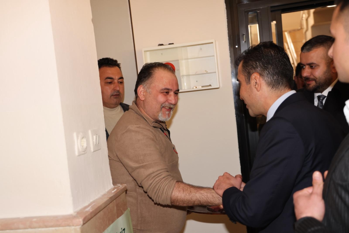 BAŞKAN KALAYCI VERGİ DAİRESİ VE BUĞDAY PAZARINI ZİYARET ETTİ