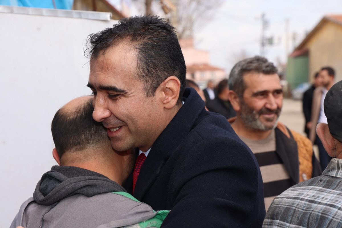 BAŞKAN KALAYCI VERGİ DAİRESİ VE BUĞDAY PAZARINI ZİYARET ETTİ