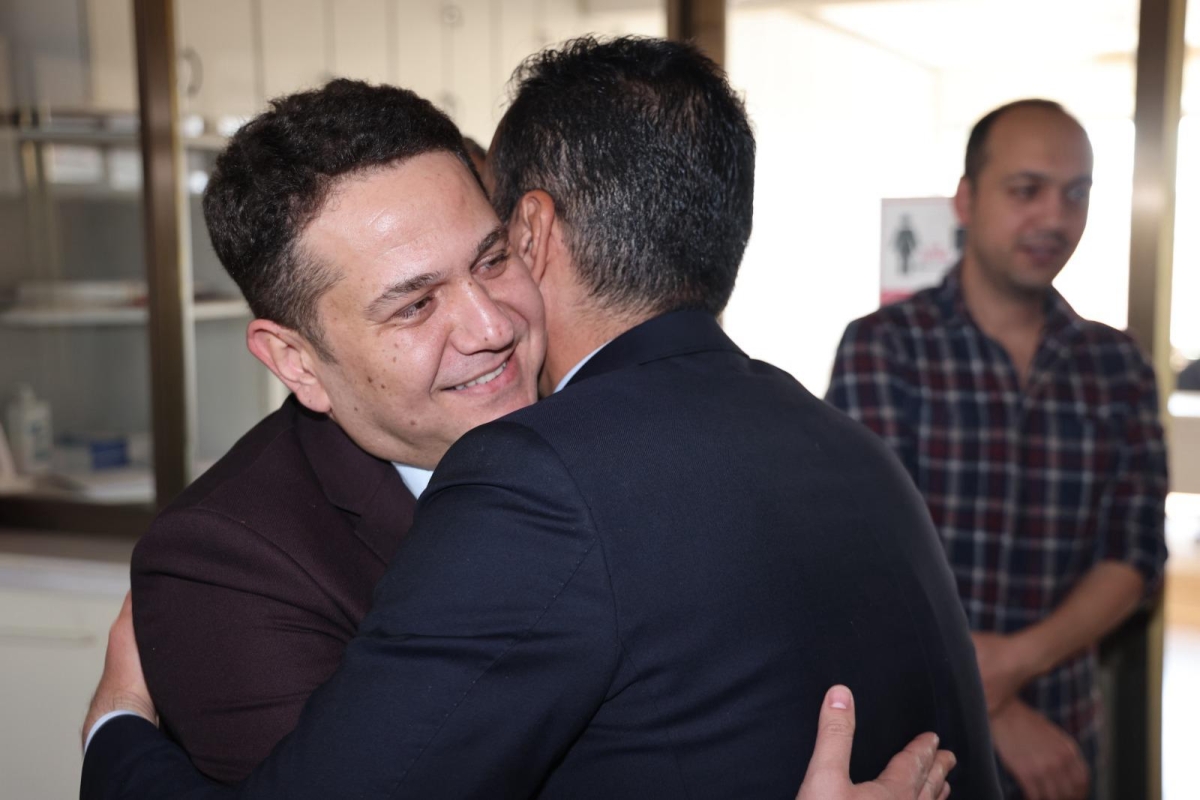 BAŞKAN KALAYCI VERGİ DAİRESİ VE BUĞDAY PAZARINI ZİYARET ETTİ