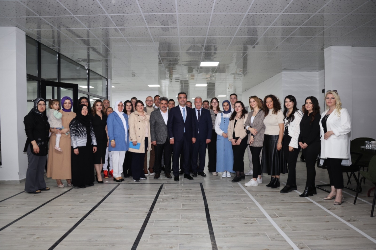 KARAMAN BELEDİYESİ’NDE BAYRAMLAŞMA PROGRAMI DÜZENLENDİ