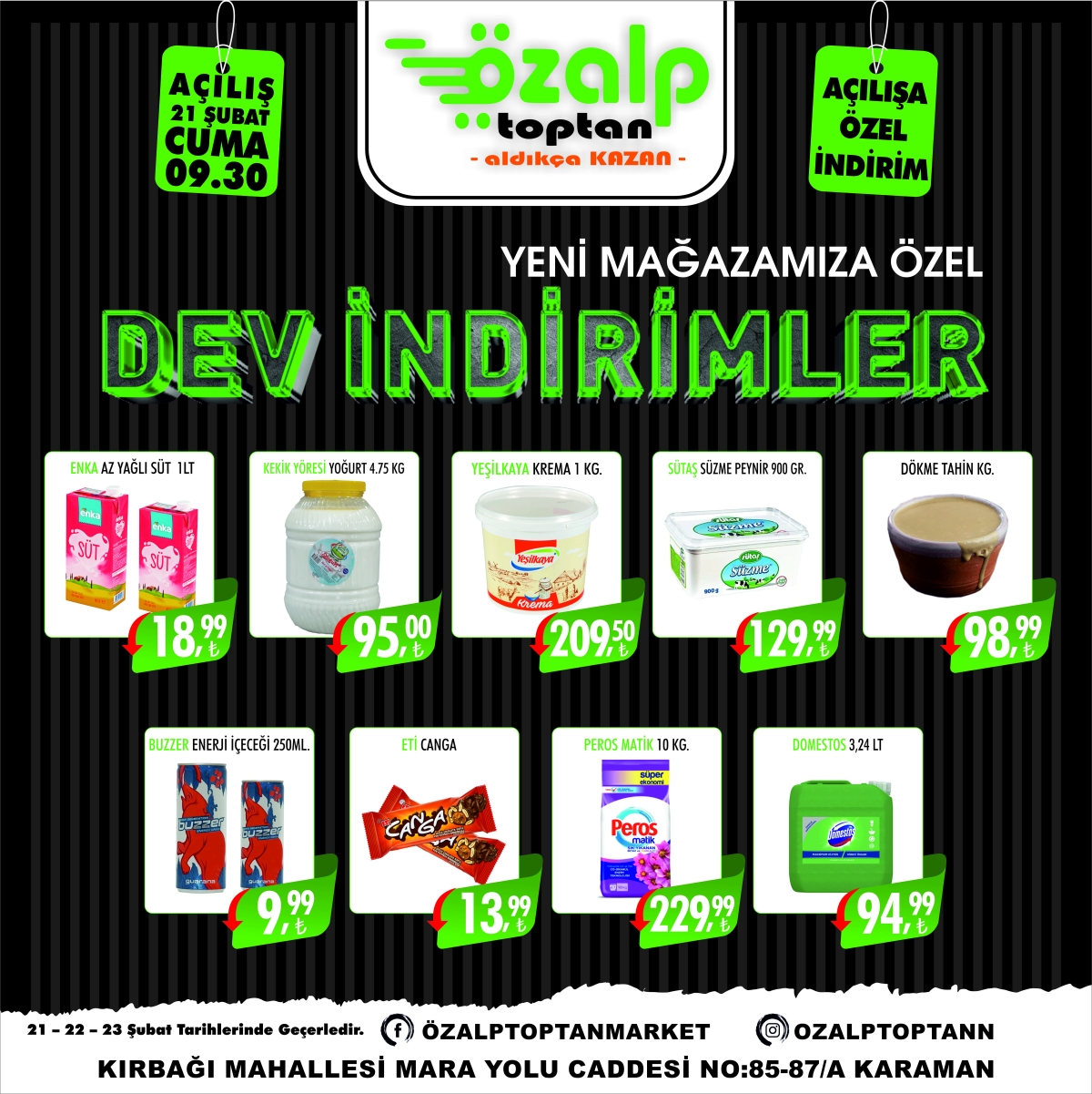 Karaman’a Dev Açılış ve Büyük İndirimlere Sayılı Gün Kaldı!