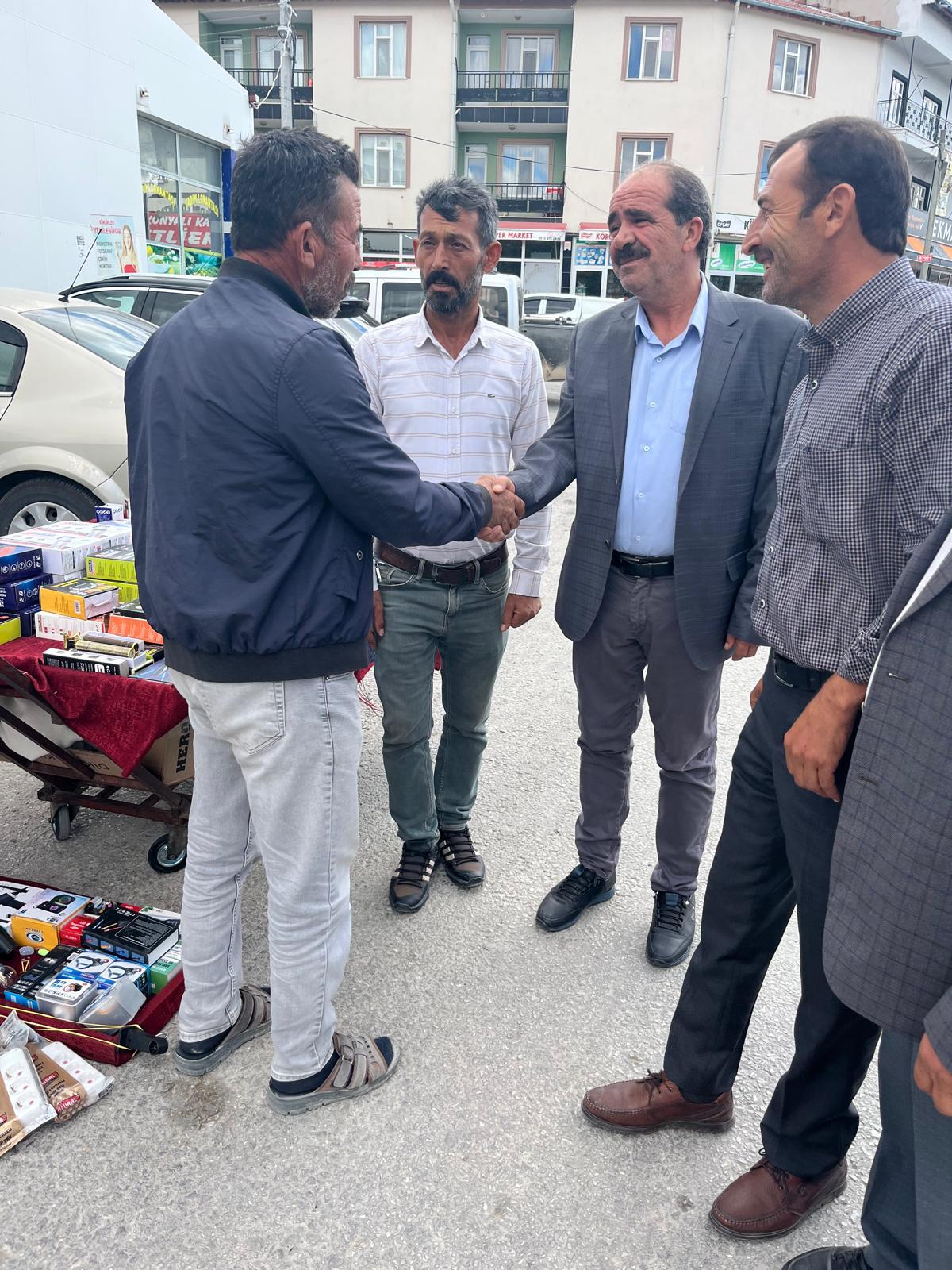 Abdullah Çelik’e Emirgazi’de Coşkulu Karşılama