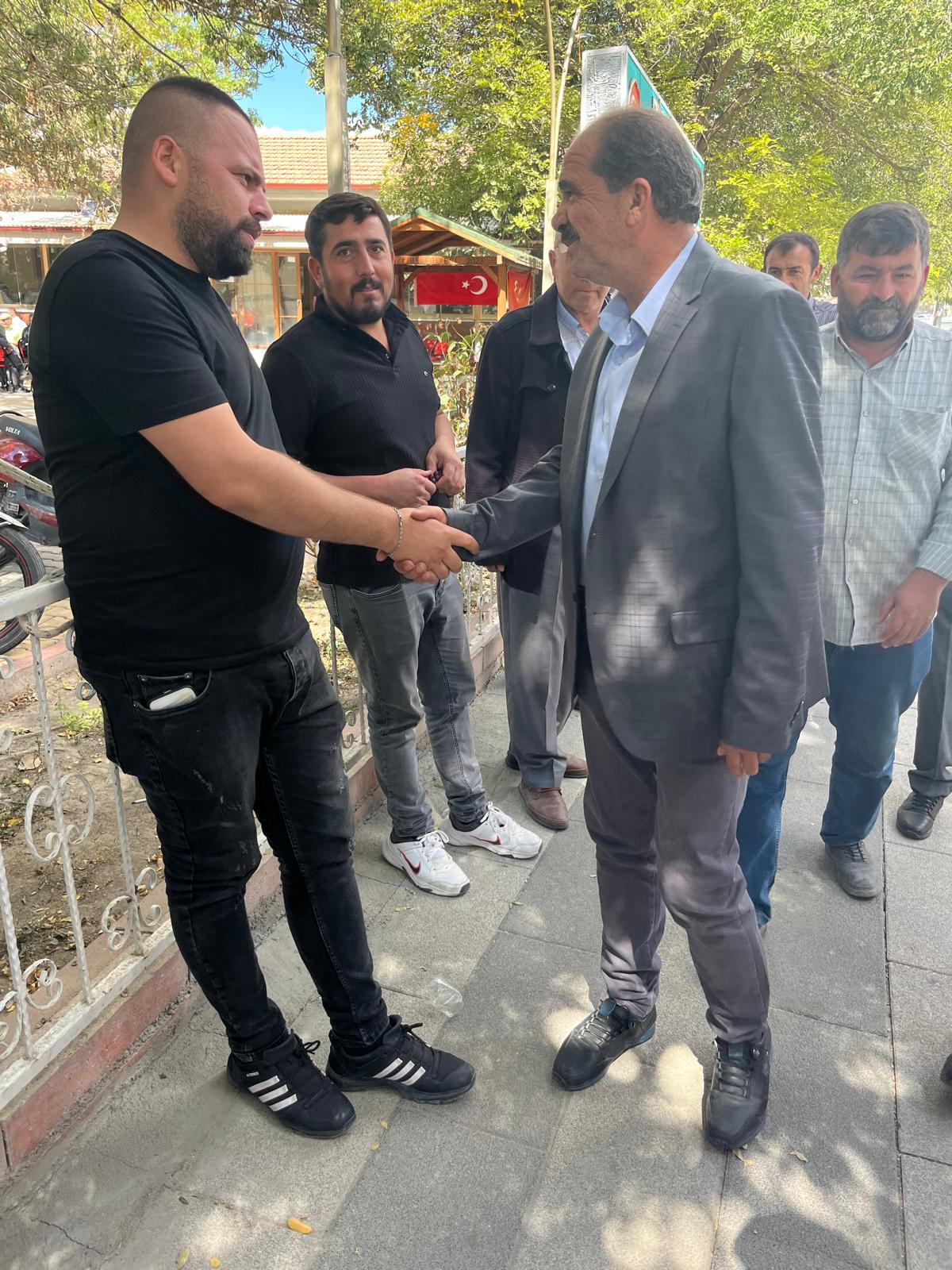 Abdullah Çelik’e Emirgazi’de Coşkulu Karşılama