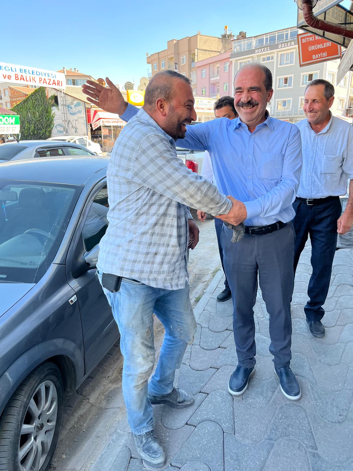 Üreticiden Abdullah Çelik’e Sevgi Seli