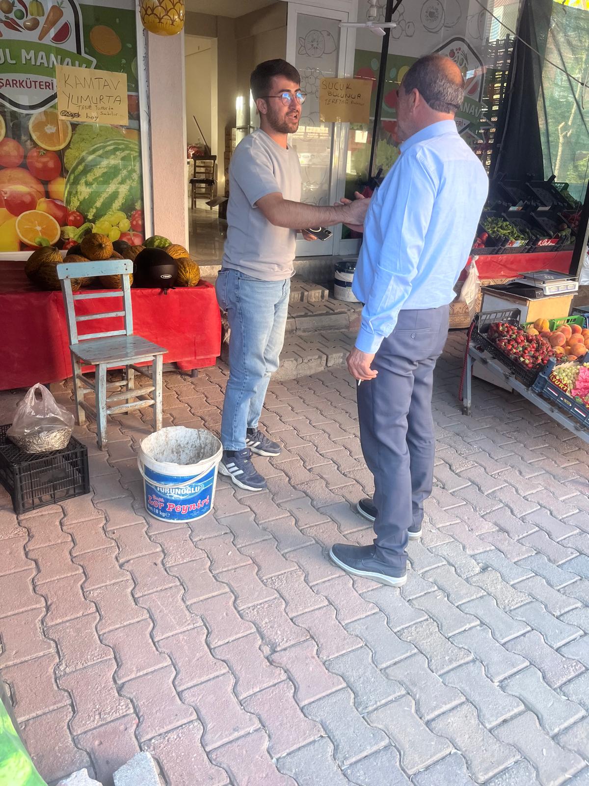 Üreticiden Abdullah Çelik’e Sevgi Seli